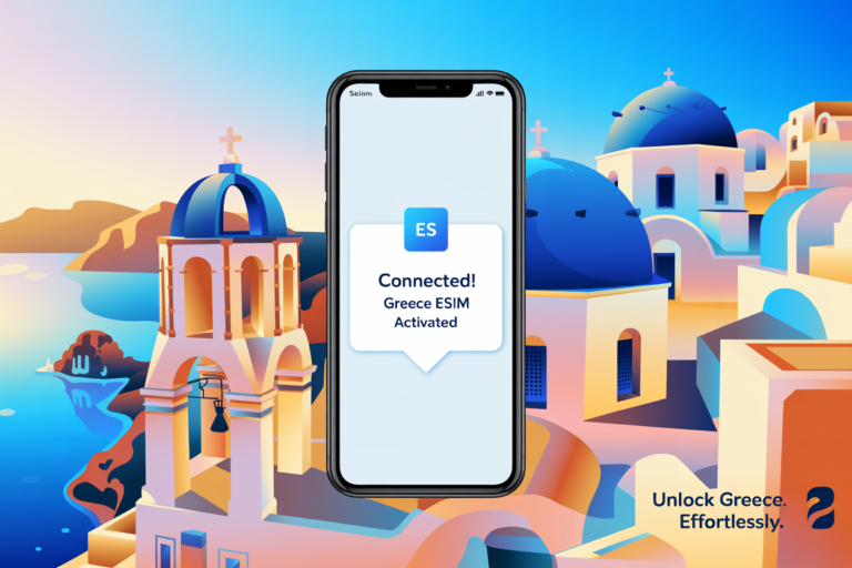eSIM Greece - Tourist Connectivity Guide for Greece Travel