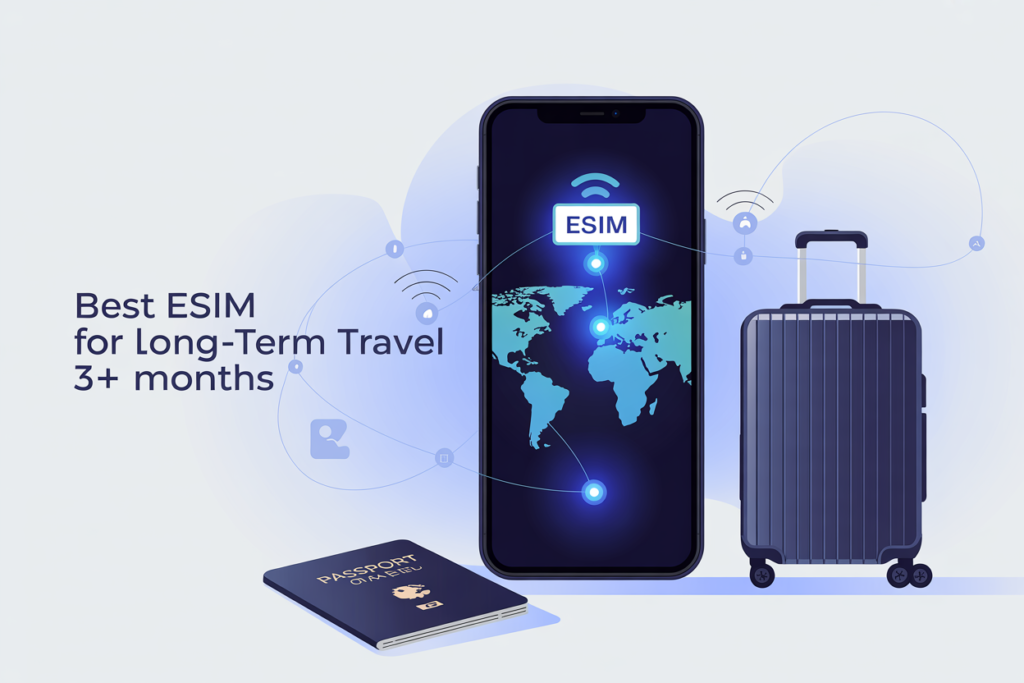 best eSIM long-term travel - Best eSIM for Long-Term Travel: 3+ Months Guide 2026