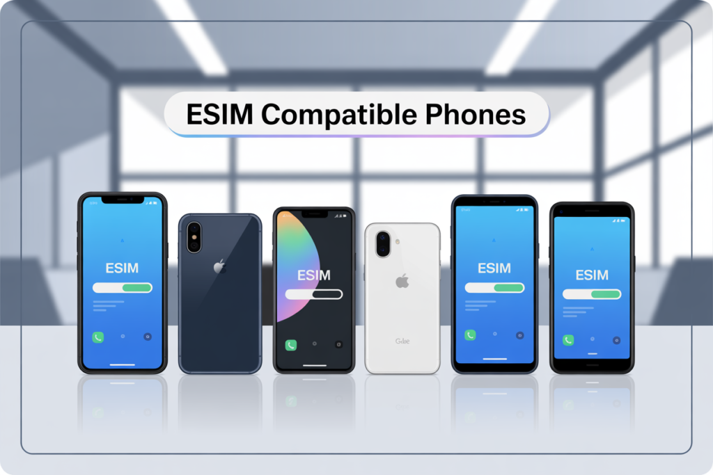 eSIM compatible phones 2026 - Complete device list