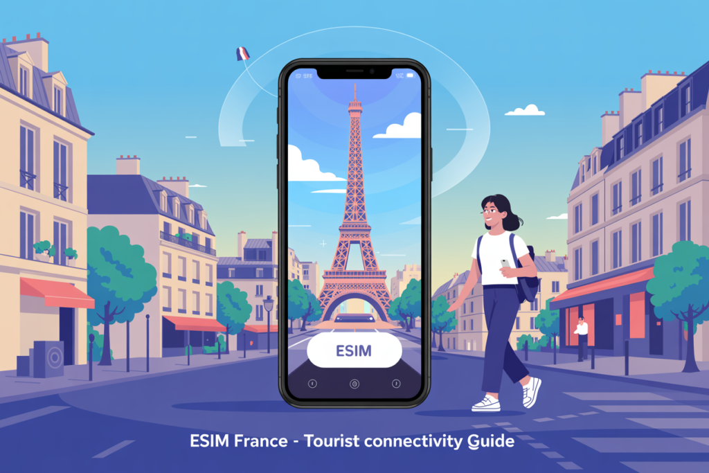 eSIM for France - eSIM for France Tourist Connectivity Guide
