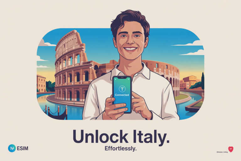 eSIM for Italy - Tourist Connectivity Guide