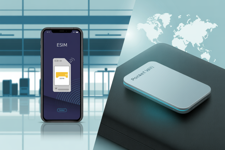 eSIM vs pocket WiFi - Which is better for travel comparison